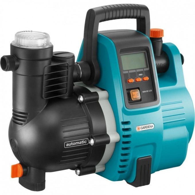 Насос напорный автоматический GARDENA 5000/5E LCD COMFORT 01759-20.000.00 Насос напорный автоматический GARDENA 5000/5E LCD COMFORT 01759-20.000.00